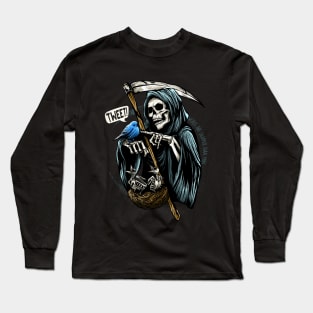 Your words sharper than my scythe Long Sleeve T-Shirt